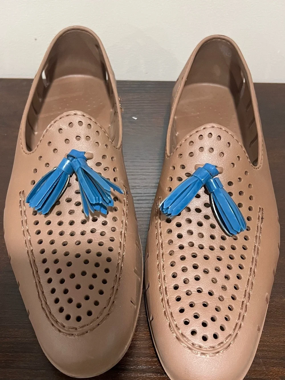 Floaters Men’s 12 Executive Tassel Brown Slip On Shoes